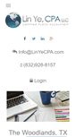 Mobile Screenshot of linyecpa.com